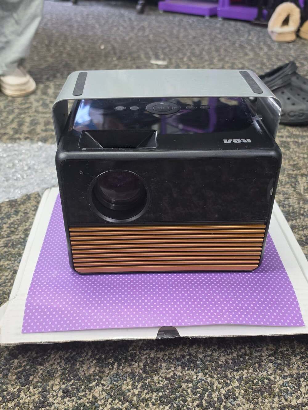 Rca Projector RPJ227 Black Smart Streaming